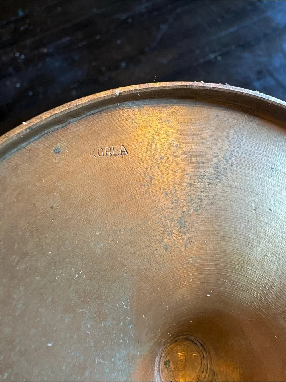 Mid Century Brass Dish